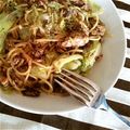 栄養士ちゃみのレシピ's cooksnap of when they made さばの水煮缶と三ツ葉のパスタ.