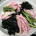 stw's cooksnap of when they made 魚肉ソーセージで♪冷やし中華.