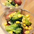 とぉ～ちん's cooksnap of when they made ＊コーンとブロッコリーの柚子胡椒炒め＊.