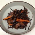 frogflower's cooksnap of when they made ひじきの煮物.