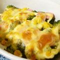 しるばーべる's cooksnap of when they made ブロッコリーとサラミのマヨチーズ焼き.