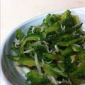 jougo's cooksnap of when they made 苦くない☆簡単ゴーヤのしらすポン酢和え.