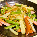 しーちょい's cooksnap of when they made じゃがピーとウインナーのダシダ炒め.