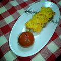 arow's cooksnap of when they made タラのチーズ☆マヨ☆エッグ焼き.