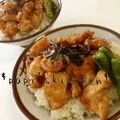 papikun's cooksnap of when they made 鶏ムネ肉でキジ焼き丼風.