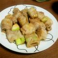 きぃぃっく's cooksnap of when they made 瓜の豚バラ巻きσ(・ω・o).