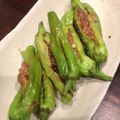 liarra's cooksnap of when they made ピリ辛☆ししとうのみそ鰹詰め焼き.