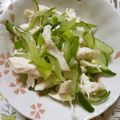 ばたふりぃ's cooksnap of when they made ささみときゅうりの塩鶏サラダ.