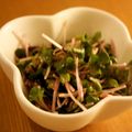 BiwacoJune's cooksnap of when they made ★スプラウトとひじきのピリ辛マヨサラダ★.