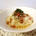 ローズレース's cooksnap of when they made 簡単☆梅ちりめんで冷やしうどん.