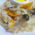 はっぴーはりぼ's cooksnap of when they made ★きのこたくさ～ん★簡単炊き込みご飯.