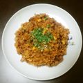 ひろりんむら's cooksnap of when they made 納豆チャーハン♪(キムチ入りも☆).
