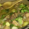 sunseeママ's cooksnap of when they made 鶏、新じゃが、ブロッコリーの旨塩煮.