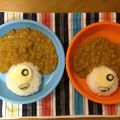 ｊ−ｊ−ｆ's cooksnap of when they made サリー＆マイク　キャラ弁.