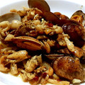 お腹すきすぎちゃん's cooksnap of when they made きのこたっぷり牡蠣とアサリのアヒージョ風.