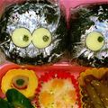 アルコタータ's cooksnap of when they made キャラ弁*行楽にまっくろくろすけ.