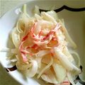 翔舞ママ's cooksnap of when they made お弁当に☆かにかま＆オニオンサラダ.