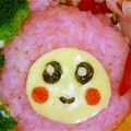 アルコタータ's cooksnap of when they made キャラ弁＊とっても簡単＊マイメロちゃん.