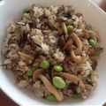 ナガヲ's cooksnap of when they made 梅香る〜❀ฺひじきとキノコの♔チャーハン.