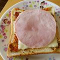 チヒナコ's cooksnap of when they made 粒マスタードで美味しさUP☆ピザトースト.