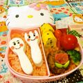 マッハママ's cooksnap of when they made ✿キャラ弁★可愛いカトラリーのお弁当✿.
