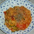 Chez-umeda's cooksnap of when they made 食欲なくてもトマトリゾット☆.