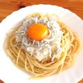 harusweet's cooksnap of when they made ヘルシーしらすおろし☆純和風パスタ.