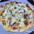 ことことスープ's cooksnap of when they made 生地から手づくり おうちピザ.