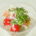 まりまるん's cooksnap of when they made 冷たい小鉢　夏野菜のコンソメジュレ寄せ.