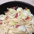 純ちゃんは奉仕作業員's cooksnap of when they made 焼うどん♡.