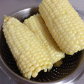 2786's cooksnap of when they made とうもろこしの茹で方.