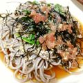 sure48m's cooksnap of when they made 暑い日にはサッパリうめ～蕎麦♪.