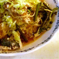 まゆブー's cooksnap of when they made 簡単✿サバ缶と梅おろしの冷し蕎麦✿.