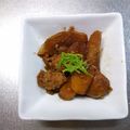 suka３３'s cooksnap of when they made 圧力鍋で簡単♪大根と挽き肉の煮物.