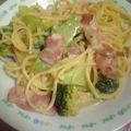 ひろしの's cooksnap of when they made トマトとブロッコリーのクリームパスタ☆.