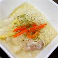メロメロドラミさん's cooksnap of when they made 白菜と豚肉の豆乳鍋.