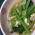 こばっちのかよぴん's cooksnap of when they made 小松菜と油揚げのさっと煮.
