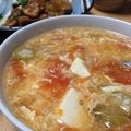 ククク。。。's cooksnap of when they made トマトのサンラータン風スープ.