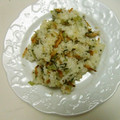 たくなぎまま's cooksnap of when they made 野沢菜漬けと干しエビの炒飯.