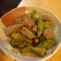 すてっふぁん's cooksnap of when they made コンニャクとししとうの豆板醤炒め.