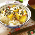 Marrietty's cooksnap of when they made ほっくりさつま芋の炊き込みごはん.