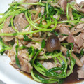 miki☆T's cooksnap of when they made 栄養たっぷり☆豆苗と豚肉の醤油炒め.