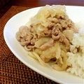 mika0606's cooksnap of when they made 豚小間肉と玉ねぎの塩麹炒め.