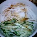 StardustCrusaders's cooksnap of when they made 山芋ときゅうりのわさび醤油和え.