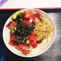 花と虎's cooksnap of when they made アボカドスパムの照り焼き丼　温玉のっけ.