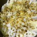 蜜柑の庭's cooksnap of when they made おつまみにもご飯にも♪蓮根のチーズ焼き.