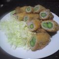 のんぺしゃん's cooksnap of when they made アスパラの肉巻きフライ.