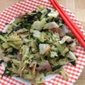 白鷺京城's cooksnap of when they made ■糖質制限■ほうれん草キャベツ簡単ソテー.