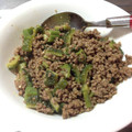 uruma528's cooksnap of when they made 角切りゴーヤの和風カレー炒め.