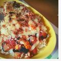 caches's cooksnap of when they made レンジで簡単♪トマトと茄子のドリア風.